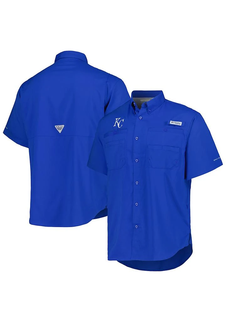 Columbia MLB Kansas City Royals Tamiami Omni-Shade Button-Down Shirt