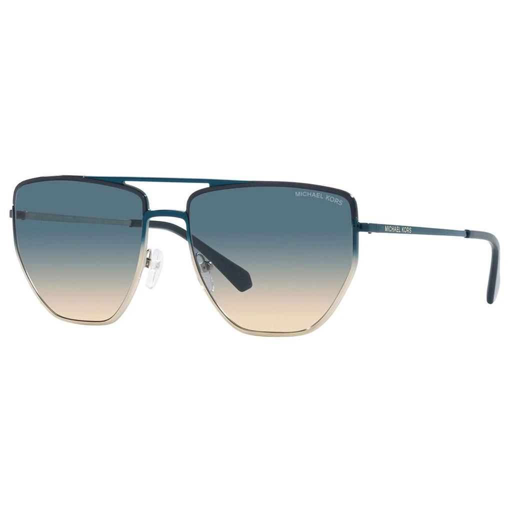 Michael Kors Michael Kors Women's Blue Aviator Sunglasses 1