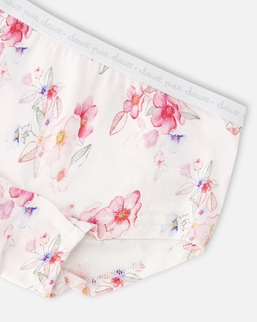 Deux par Deux Boyshort Panties (Pack Of 3) Printed Organic Cotton 4
