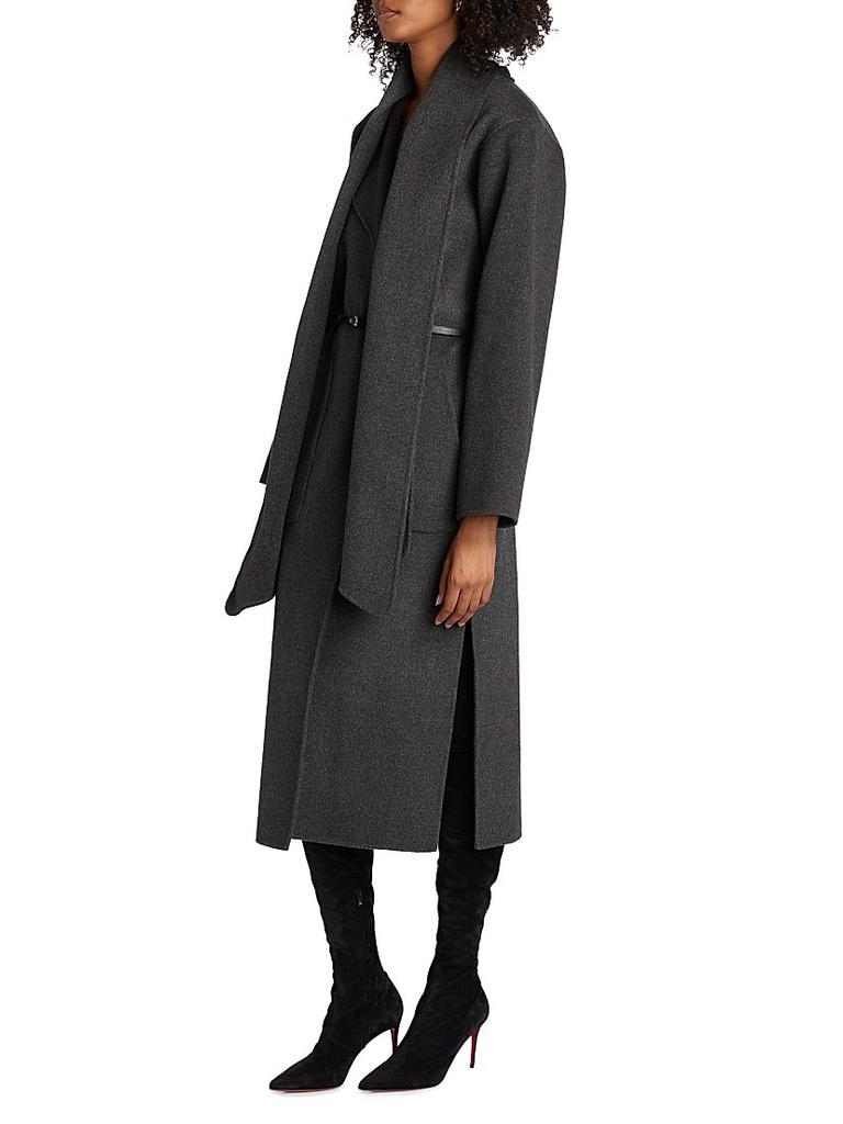 Victoria Shawl Collar Maxi Wool Coat – On Sale Now with Up to 77