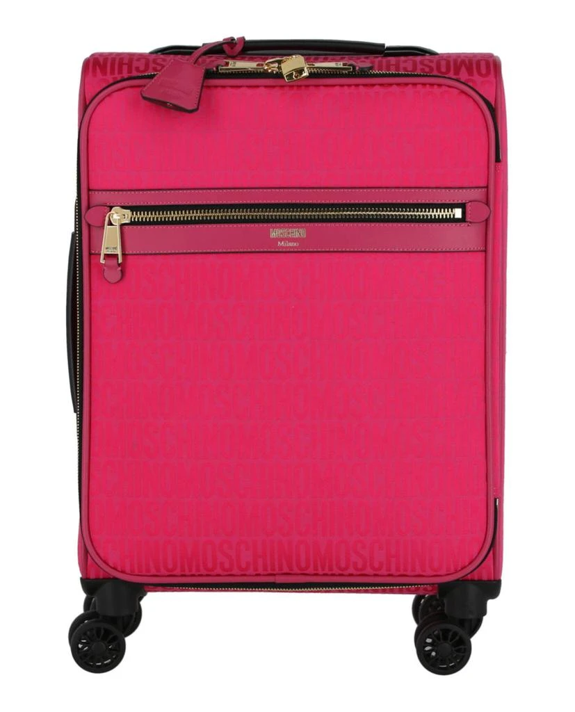 Moschino All-Over Logo Trolley Case 1