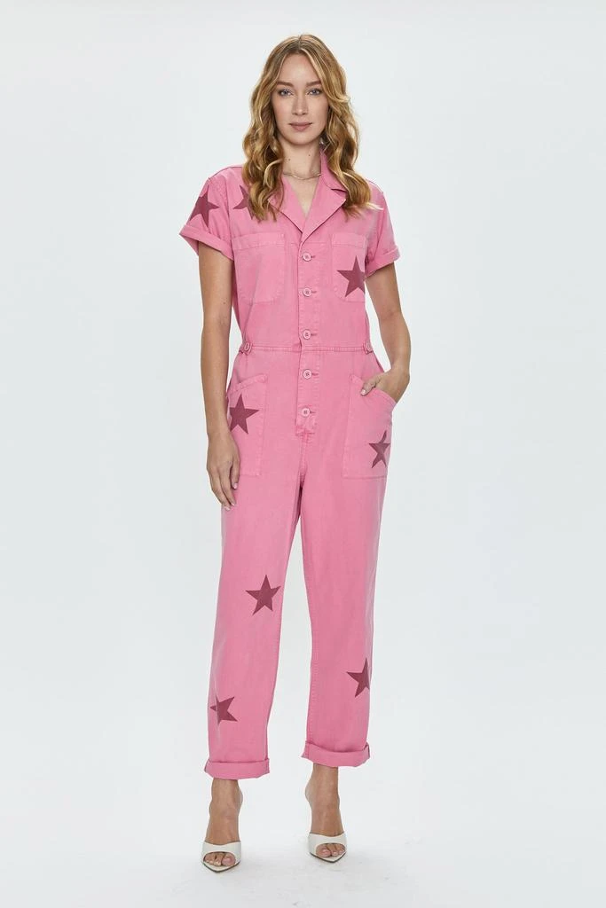 Pistola Denim Grover Short Sleeve Field Suit - Royal Flamingo 1