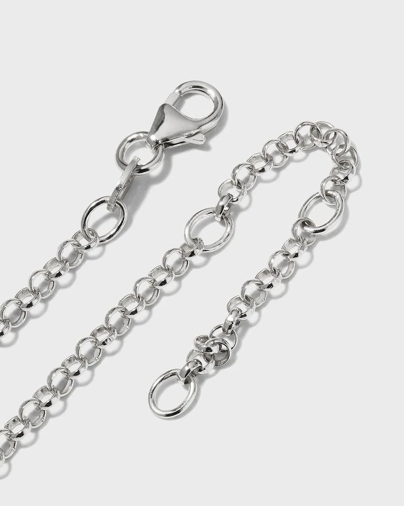 Bridget King Jewelry Silver Horseshoe Necklace 4