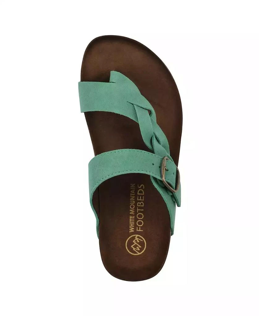 White Mountain Women's Crawford Footbed Sandals 4