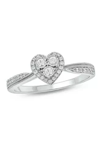 Belk & Co. Co. 1 5 Cttw Promise Ring 10Kt White Gold 1