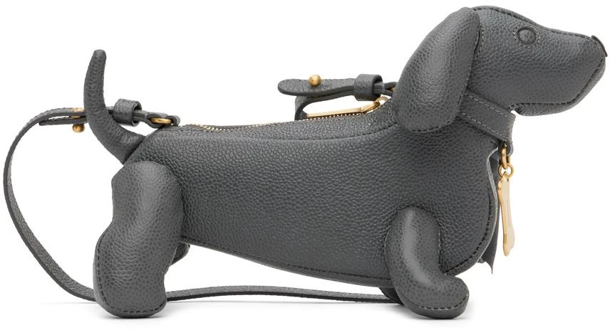 Thom Browne Gray Mini Hector Bag 1