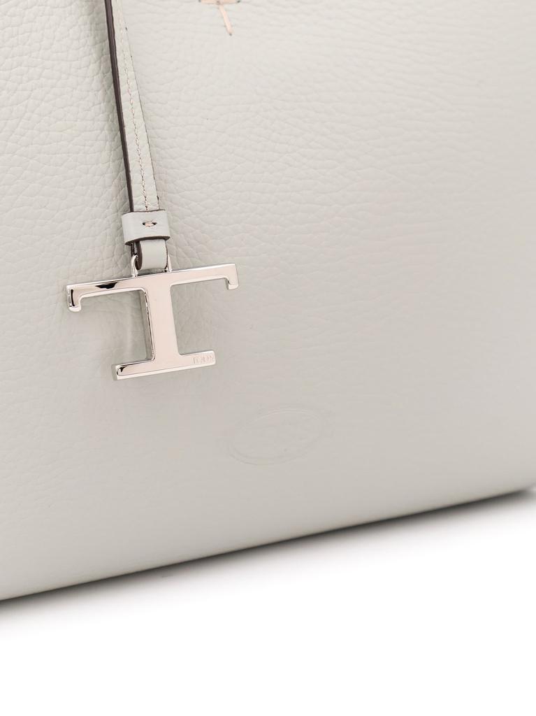 Tod's Tod's Logo Plaque Top Handle Bag - Tote Bags - Save