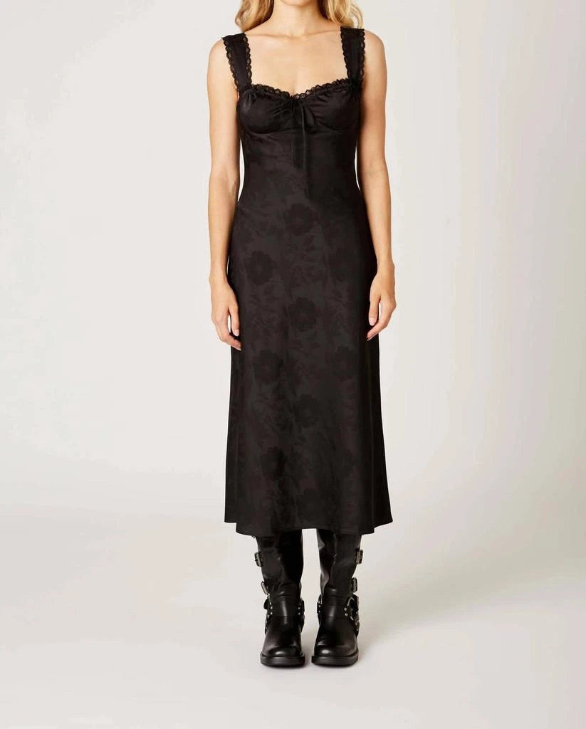 Cotton Candy LA Cotton Candy La - Darcy Floral Bustier Midi Slip Dress