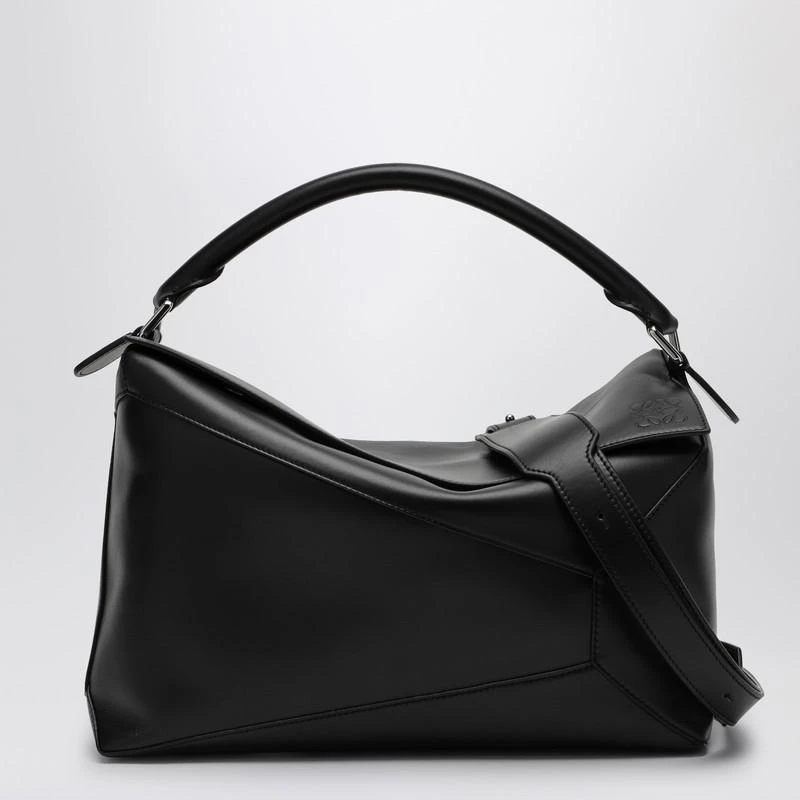 Loewe Large Puzzle black calfskin bag 1