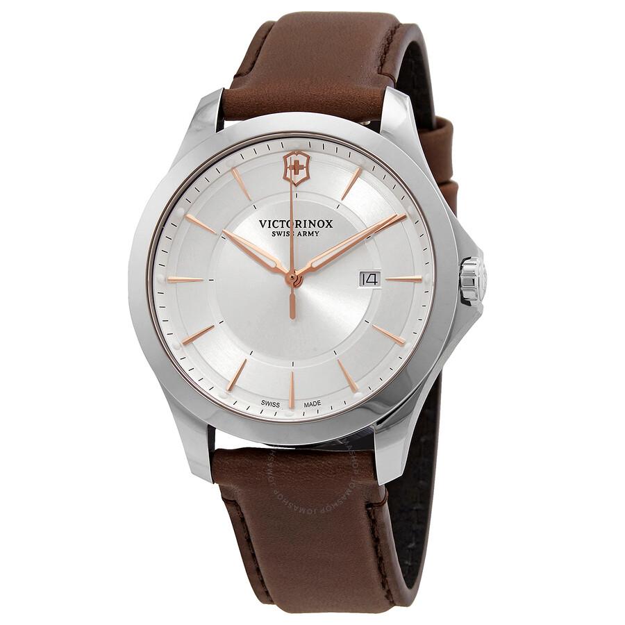 Victorinox Alliance Quartz Silver Dial Men's Watch 241907