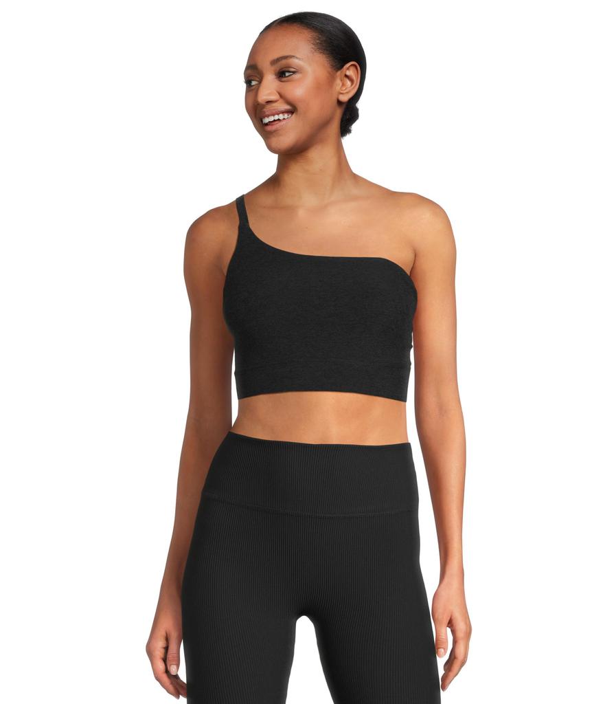 Beyond yoga Spacedye One Shoulder Long Line Bra