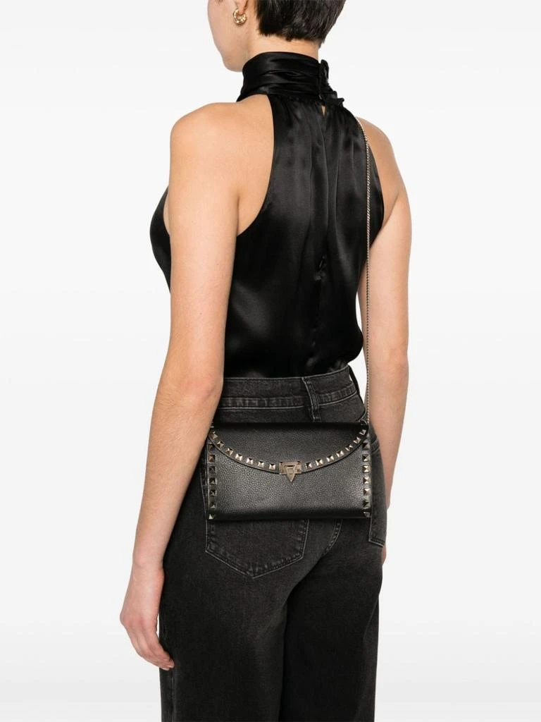 Valentino PORTAFOGLI CON CATENA "ROCKSTUD" IN PELLE 3