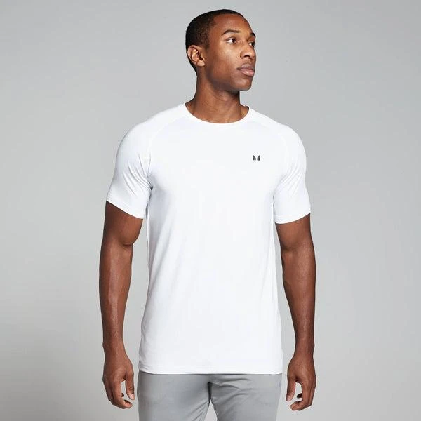 MP MP Men's Training Short Sleeve T-Shirt - White 1