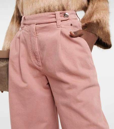 Brunello Cucinelli High-rise straight jeans 4