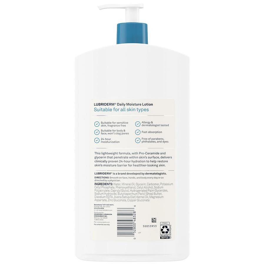 Lubriderm Daily Moisture Lotion Fragrance-Free 4