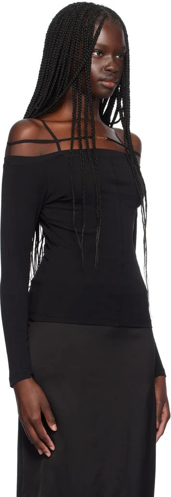 Jacquemus Black Les Classiques 'Le t-shirt Sierra' Long Sleeve T-Shirt 2