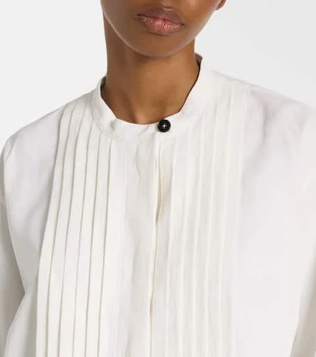 Jil Sander Plissé linen shirt 4