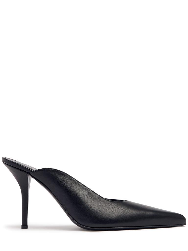 【GIA BORGHINI】ABELLAミュール Shop 85mm Abella Patent Faux Leather Mules on Sale at
