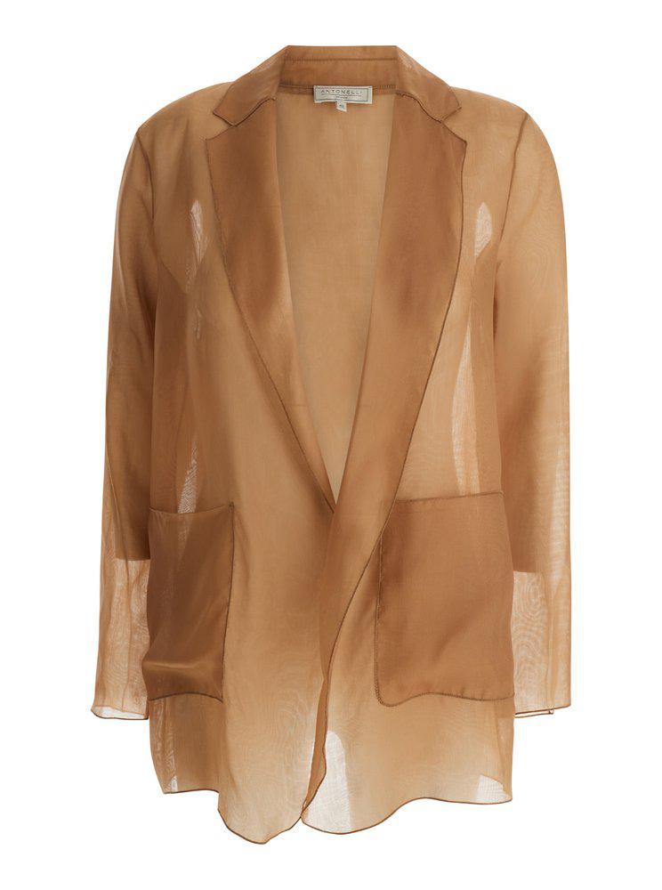 Antonelli Antonelli James Semi-Sheer Blazer