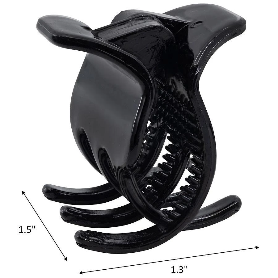 Scunci No-Slip Grip Jaw Clips with Microteeth for Extra Hold 4