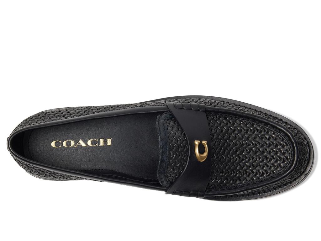 COACH Jolene Raffia Loafer