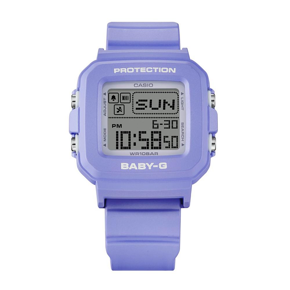 G-Shock G-Shock Women's Digital Purple Resin Watch, 39mm BGD10K-6