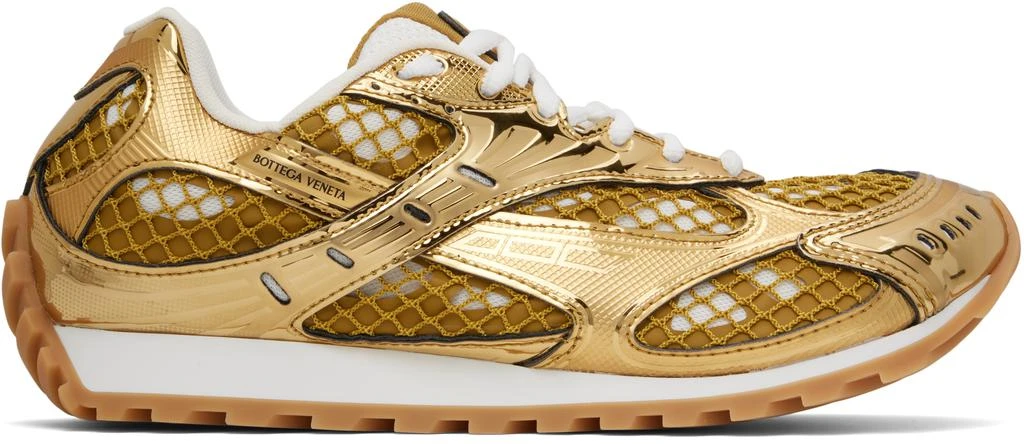 Bottega Veneta Gold Orbit Sneakers 1