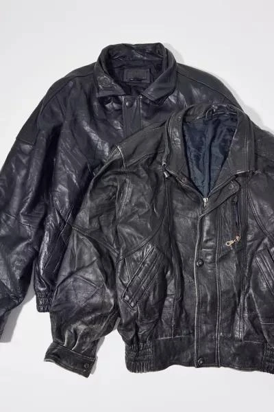 Urban Renewal Urban Renewal Vintage Leather Bomber Jacket 2