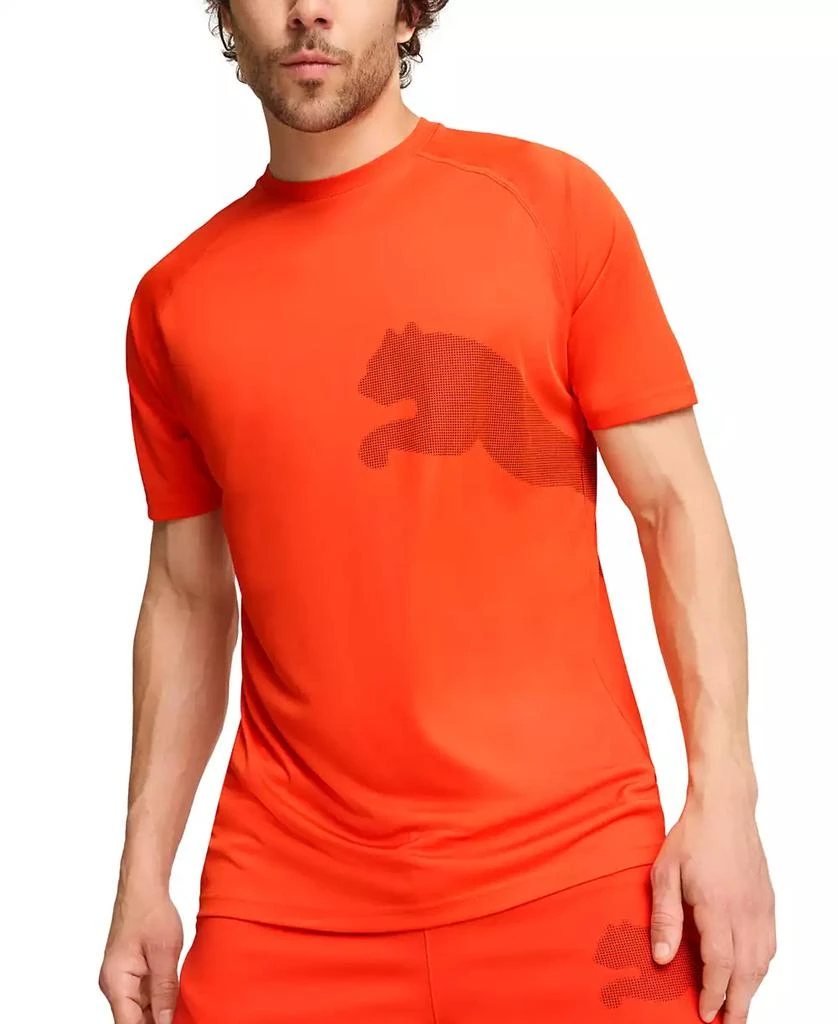 Puma Men's Train All Day Big Cat T-Shirt 1