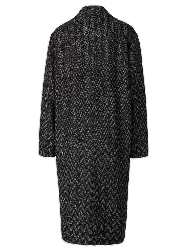 Missoni Missoni Zigzag Long-Sleeved Knitted Coat 2