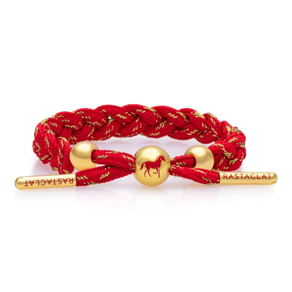 Rastaclat Original Hand Braided Lunar New Year (Horse) Adjustable Bracelet 1