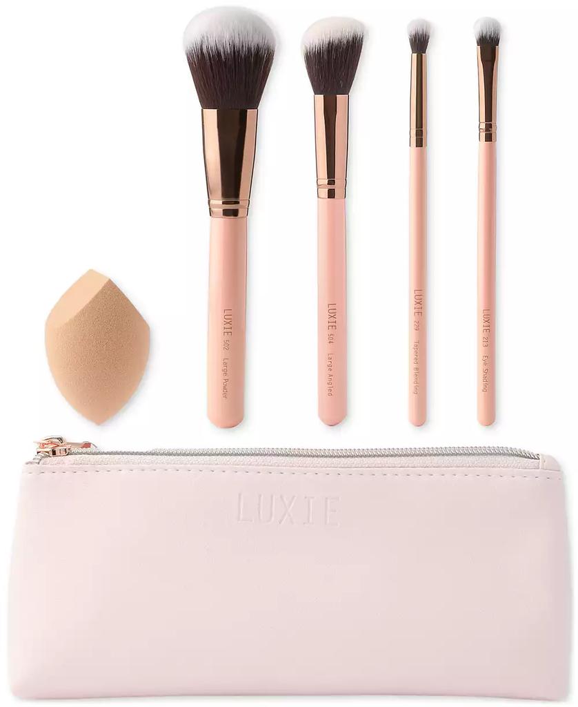 Luxie 6-Pc. Getaway Makeup Brush Travel Set