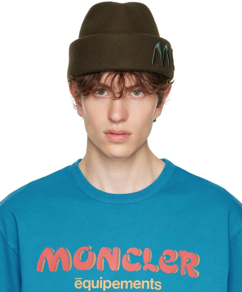 Moncler Moncler x Salehe Bembury Green Embroidered Hat 1