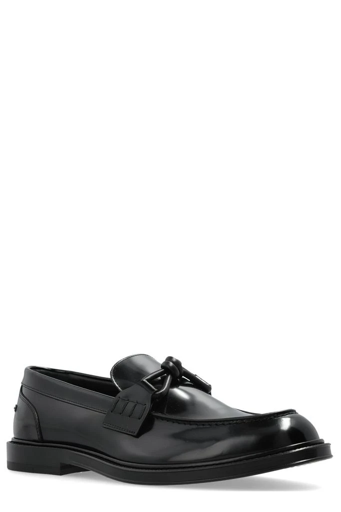 Bottega Veneta Bottega Veneta Astaire Knot Detailed Loafers 2