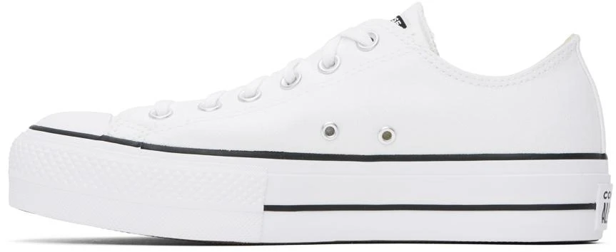 Converse White Chuck Taylor All Star Lift Low Top Sneakers 3