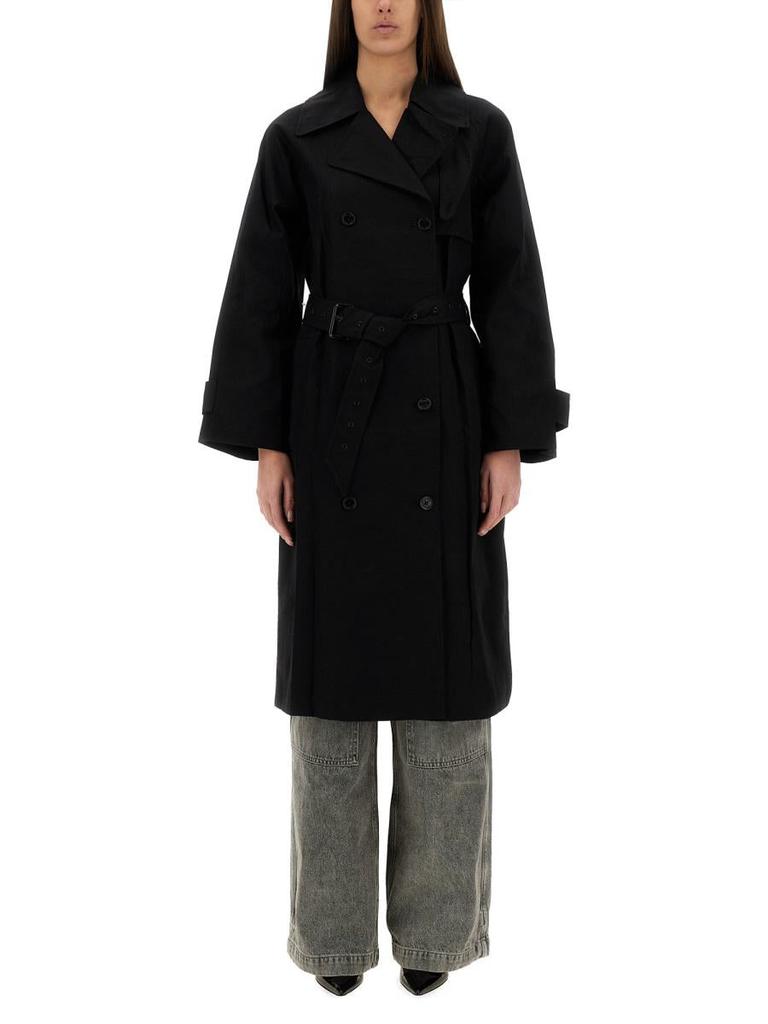 【送料&関税込】Michael Kors Belted Twill Trench Coat Michael Kors Michael Michael Kors Belted Twill Trench Coat