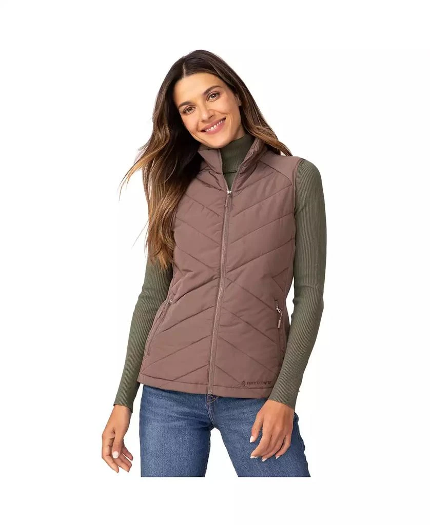 Free Country Women's Quilted Hybrid Vest 1