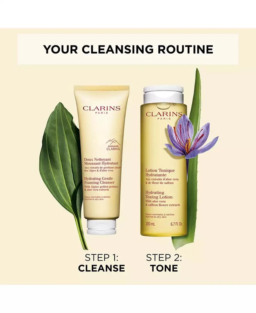 Clarins Hydrating Gentle Foaming Cleanser With Aloe Vera 10