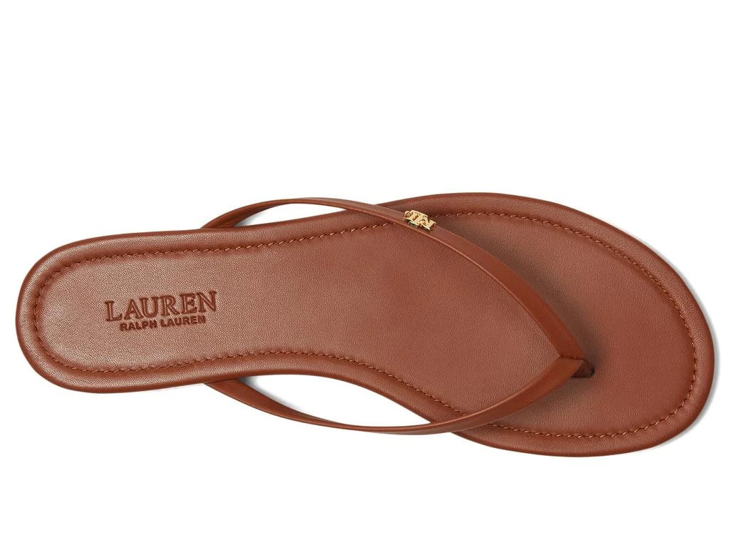 Ralph Lauren Raquel Leather Flip-flops 2