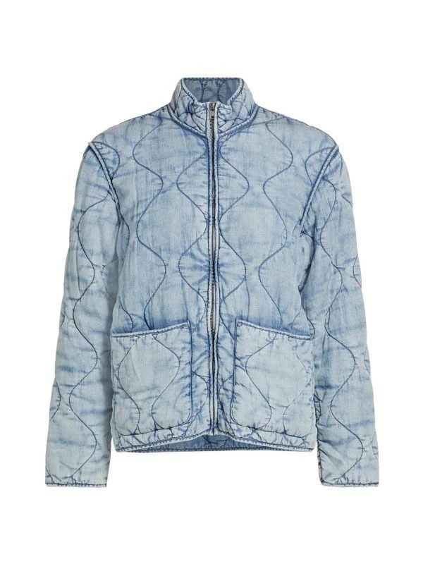 Rails Denver Faux-Denim Quilted Jacket 6