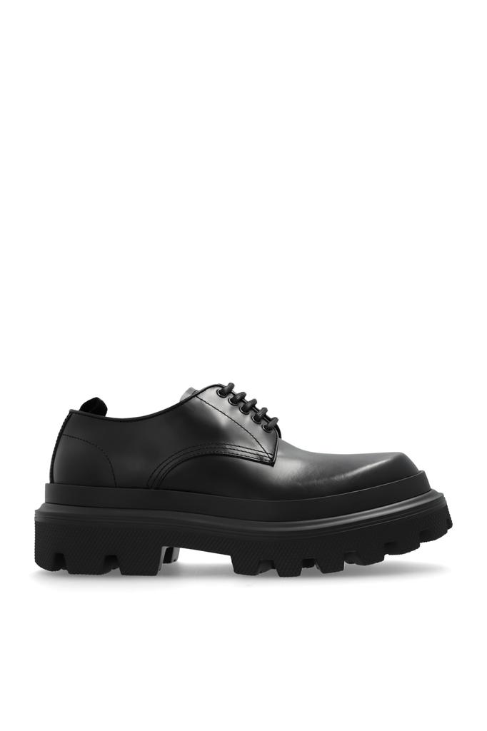 スニーカー DOLCE & GABBANA derby shoes in woven fabric Dolce & Gabbana Dolce & Gabbana Woven Derby Shoes - Dress