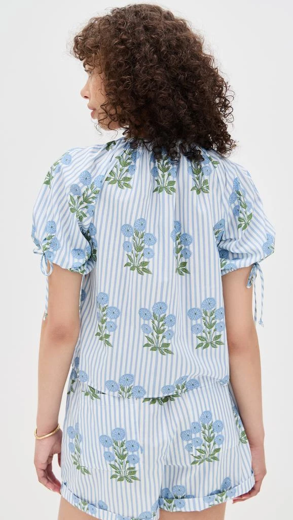 SAYLOR Rheese Block Print Top 2