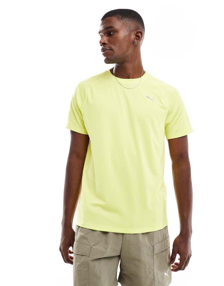 Puma Puma Run Velocity t-shirt in lime