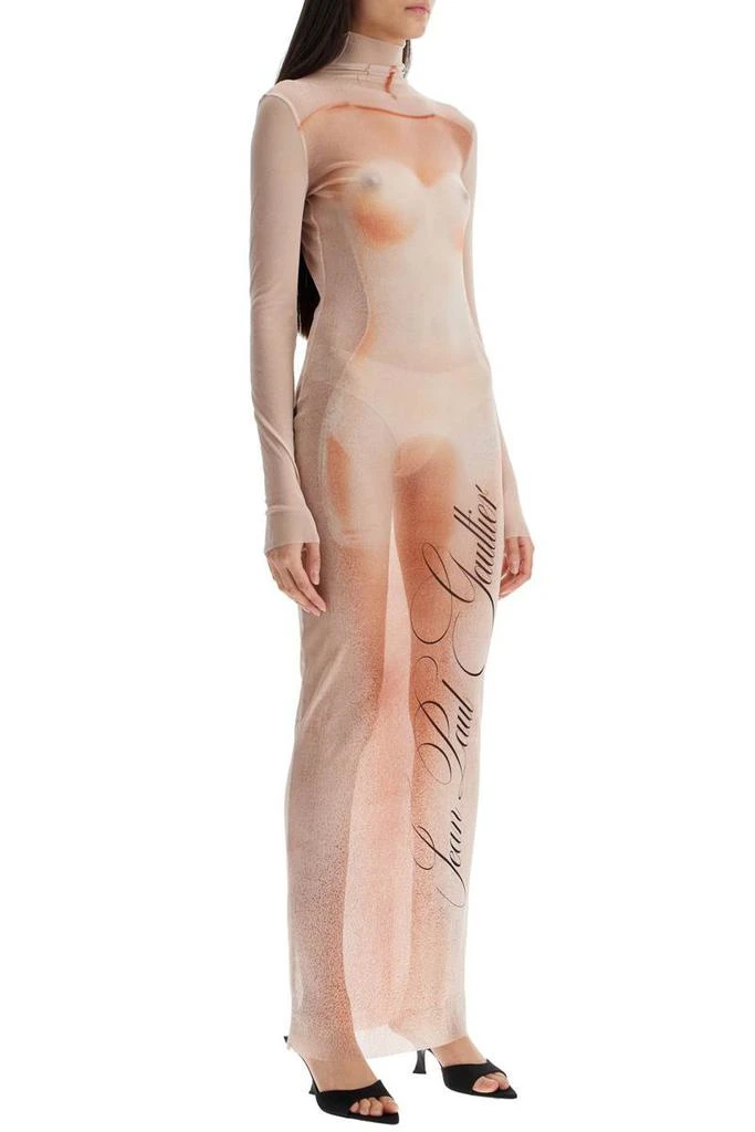 Jean Paul Gaultier long mesh dress 2