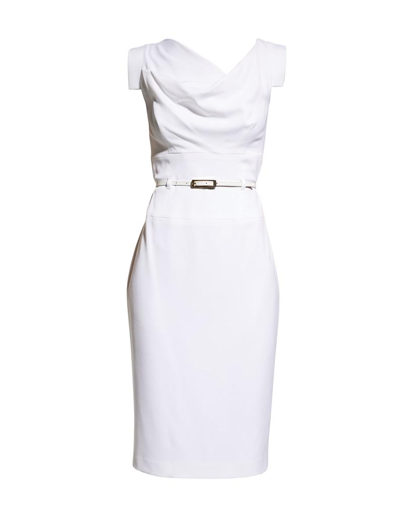 Black Halo Jackie O Sleeveless Sheath Dress