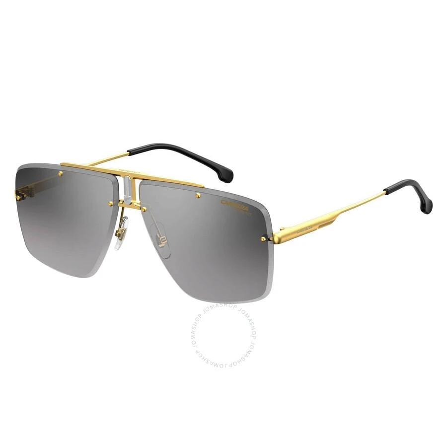 Carrera Grey Mirror Shaded Silver Navigator Unisex Sunglasses CARRERA 1016/S 0RHL/IC 64 1
