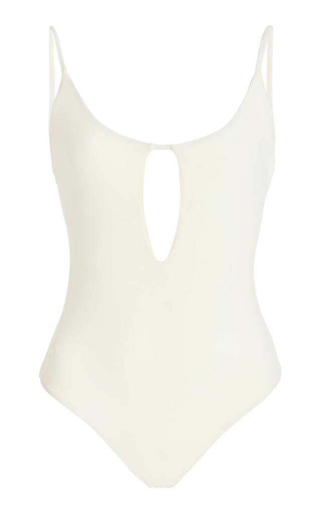 Anemos Anemos - Keyhole One-Piece Swimsuit - White - M - Moda Operandi
