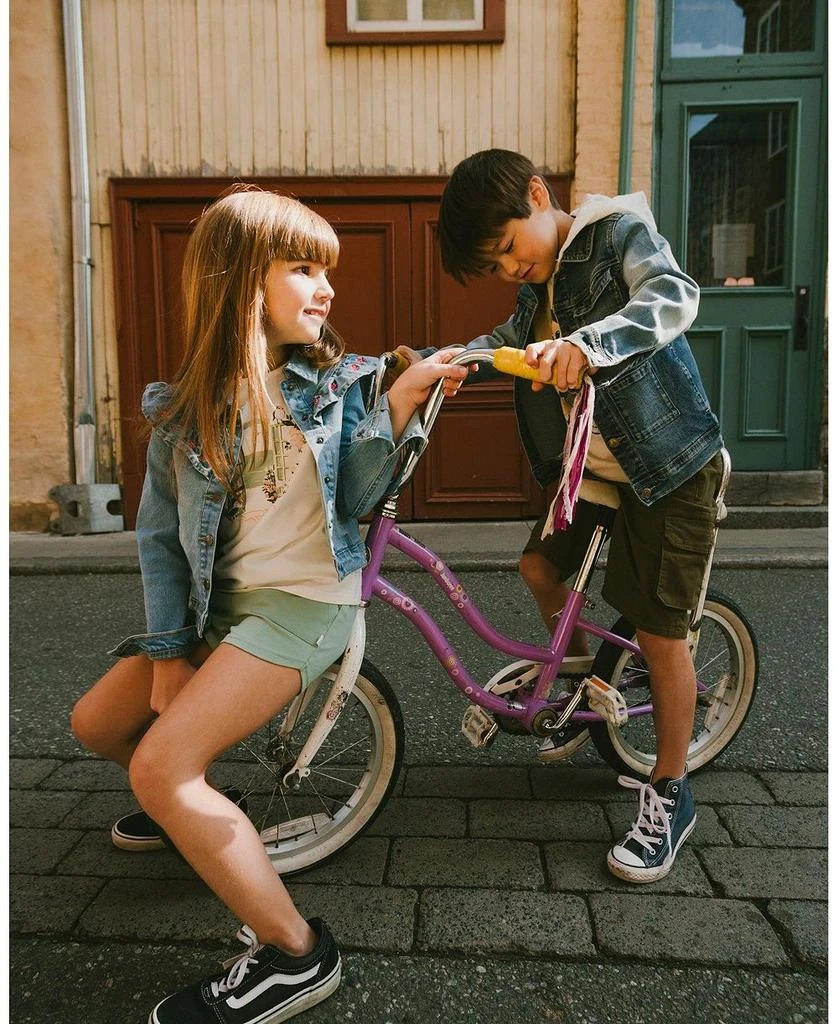 Deux par Deux Girls
Embroidery Long Sleeve Denim Jacket - Big Kid 4