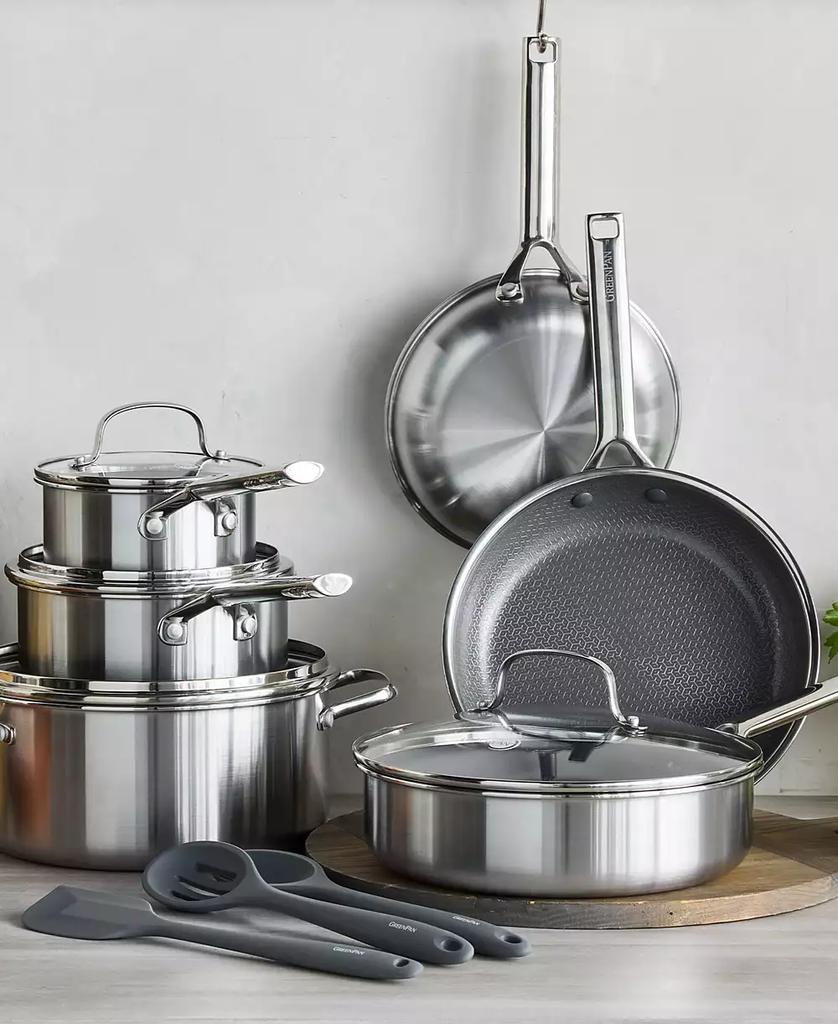 Greenpan Apex Hybrid Ceramic Nonstick 14-Pc. Cookware Set. Exclusively at Macy's