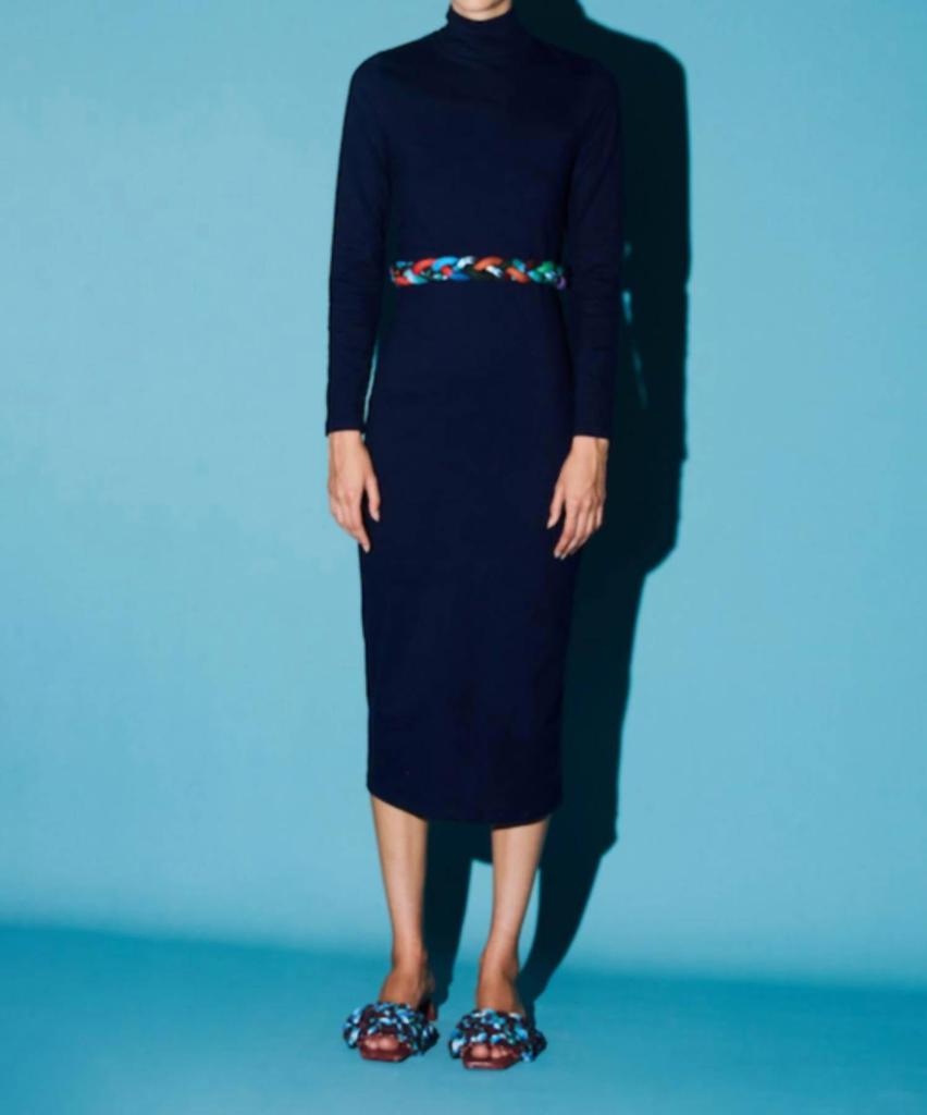 De Loreta Anis Dress In Navy
